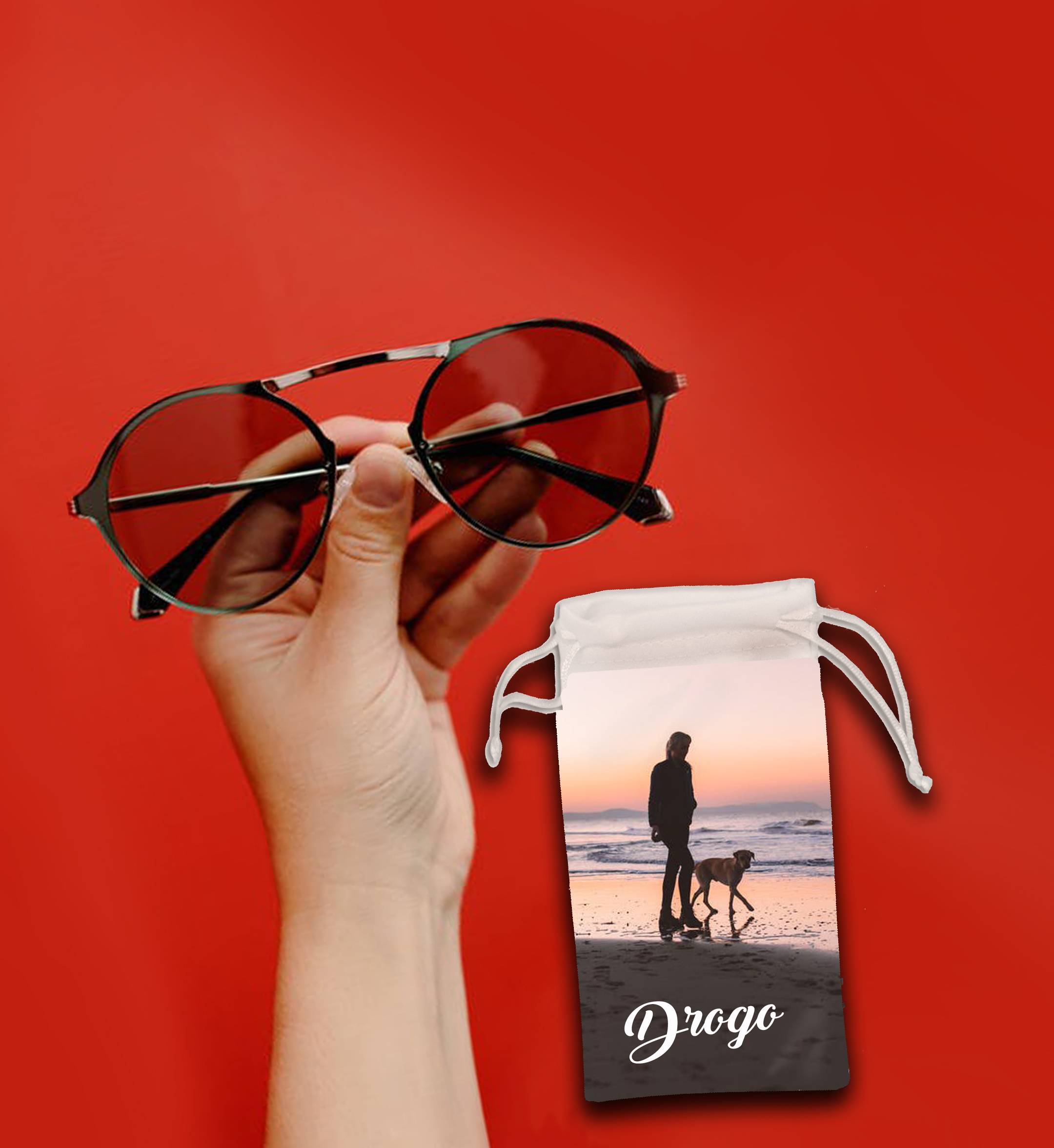 gafas de sol + funda personalizada :: especial comunión